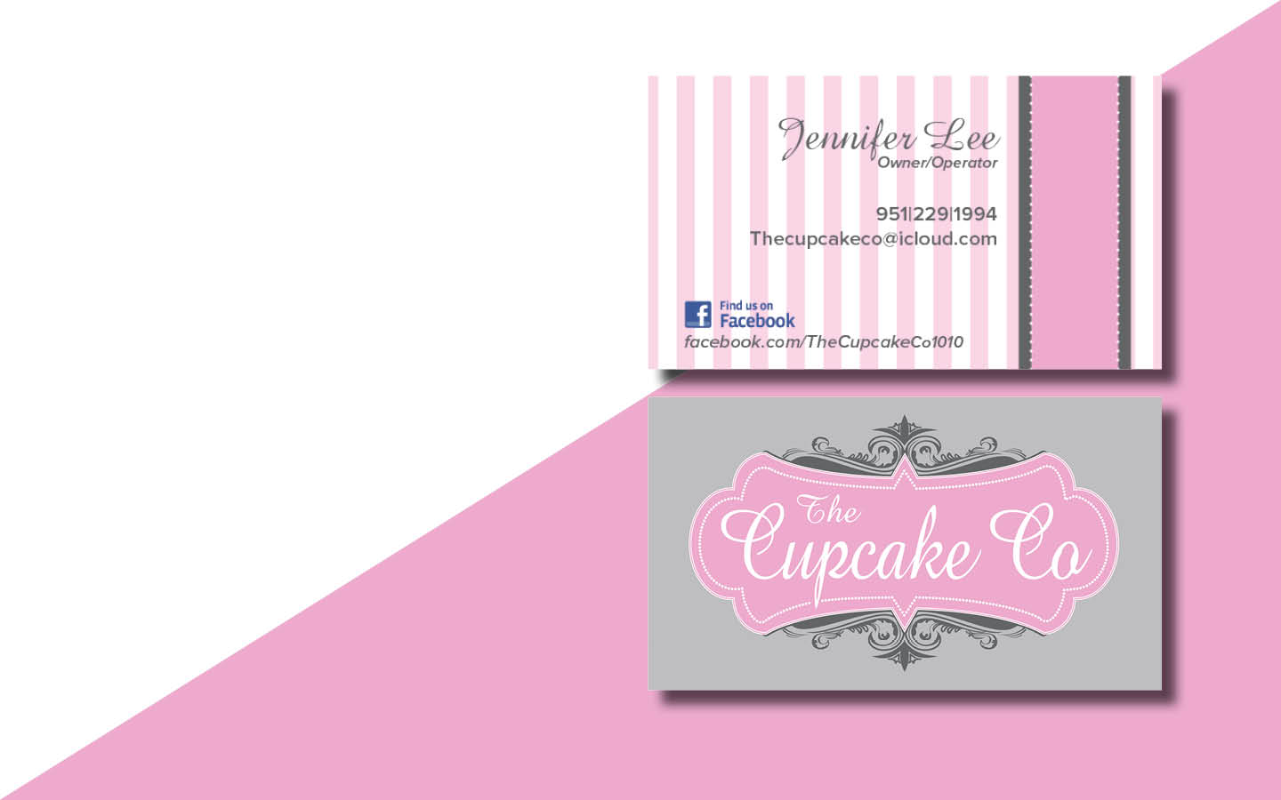 The Cupcake Co. Business Card